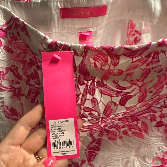 Lilly Pulitzer NWT Kelly Lace Shorts - Picture 4 of 5